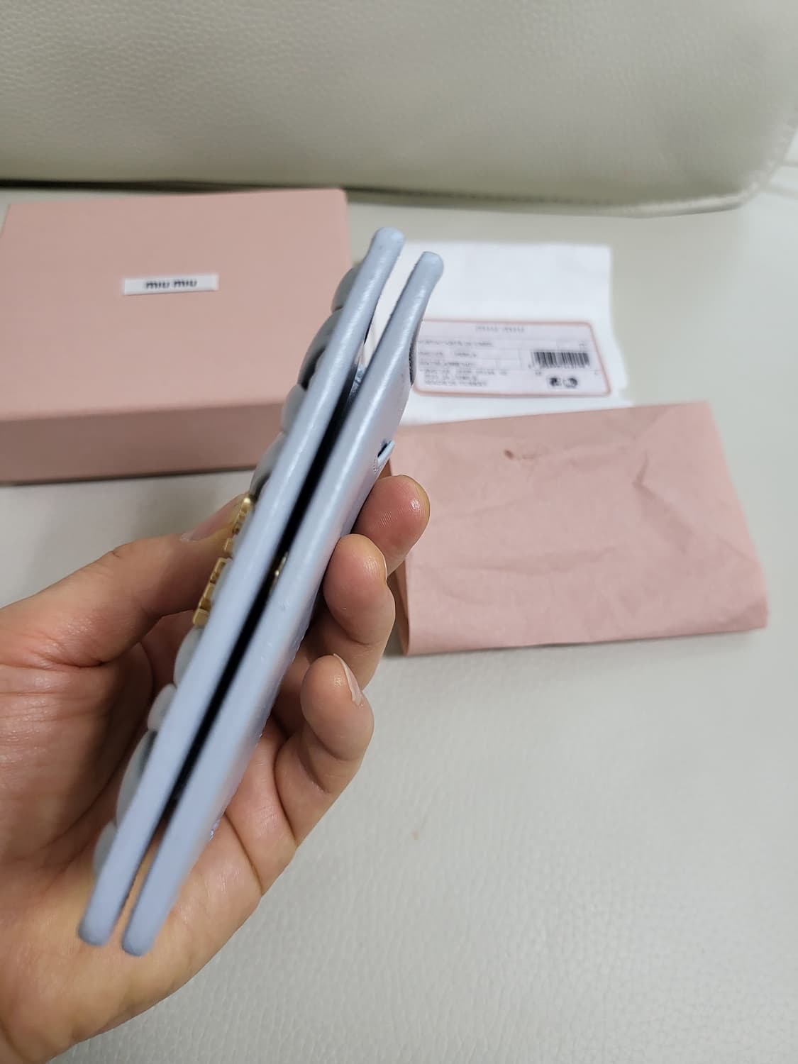 미우미우 카드지갑 정품  상품이미지6