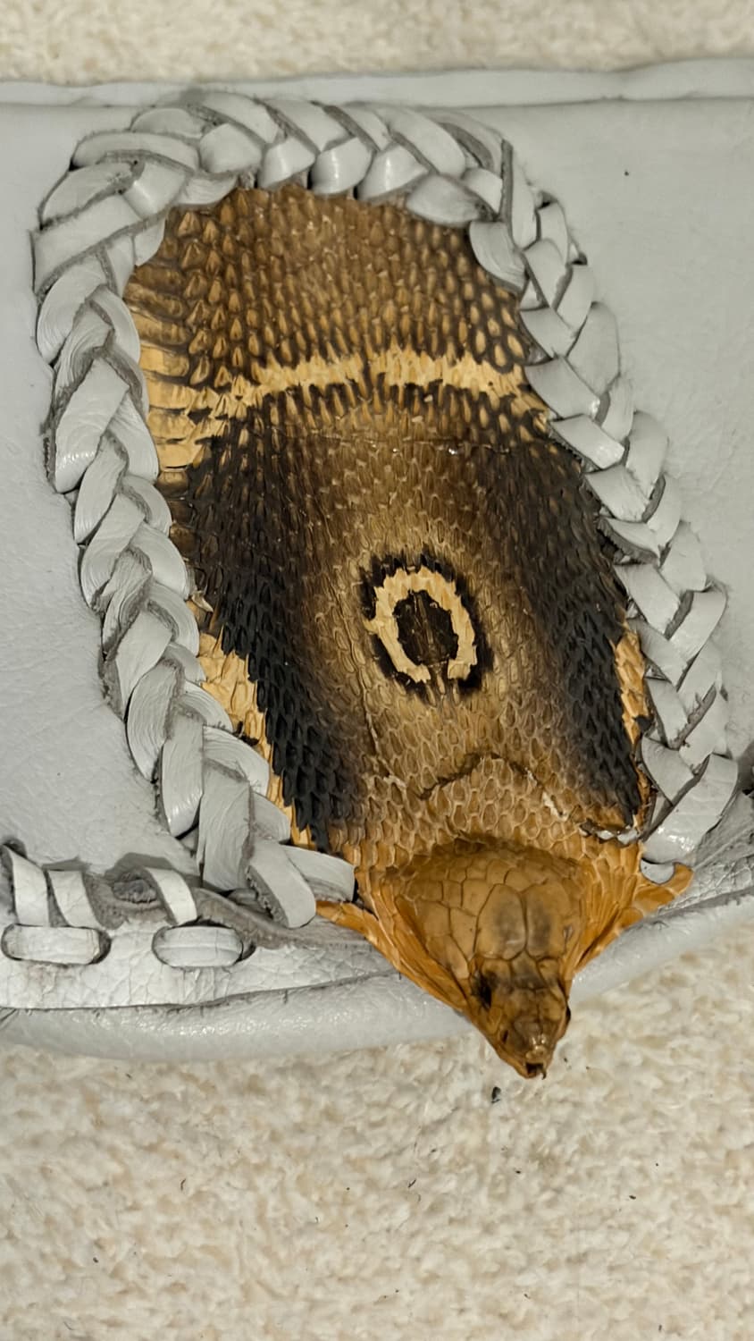 Kmrii style snakeskin belt bag 상품이미지1