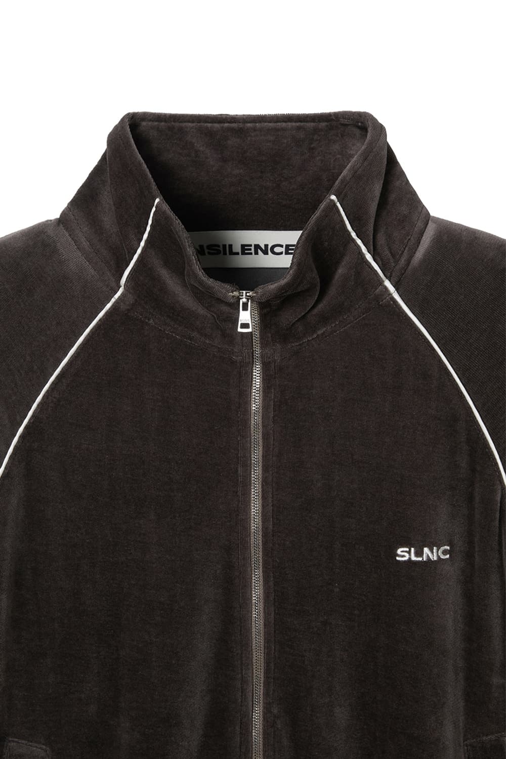 인사일런스 우먼 벨로아 트랙 집업 BROWN 상품이미지6