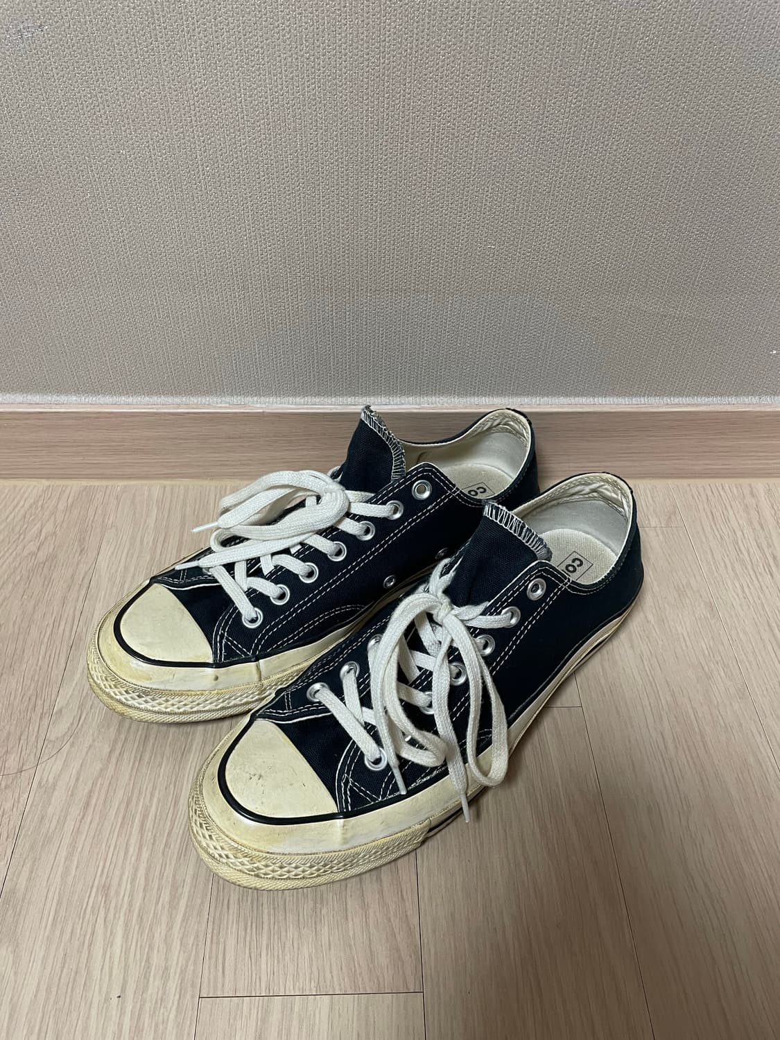 컨버스 척테일러 1970 로우 블랙 270 상품이미지1