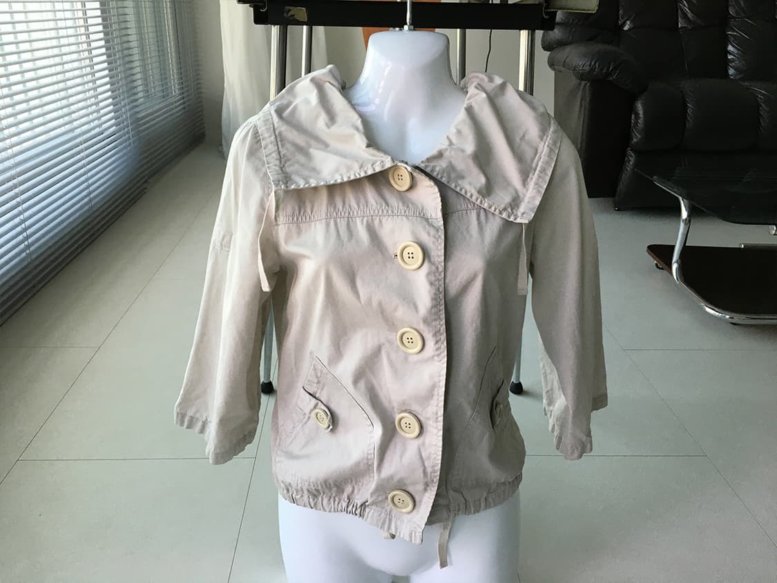 wide collar cotton jacket 상품이미지1