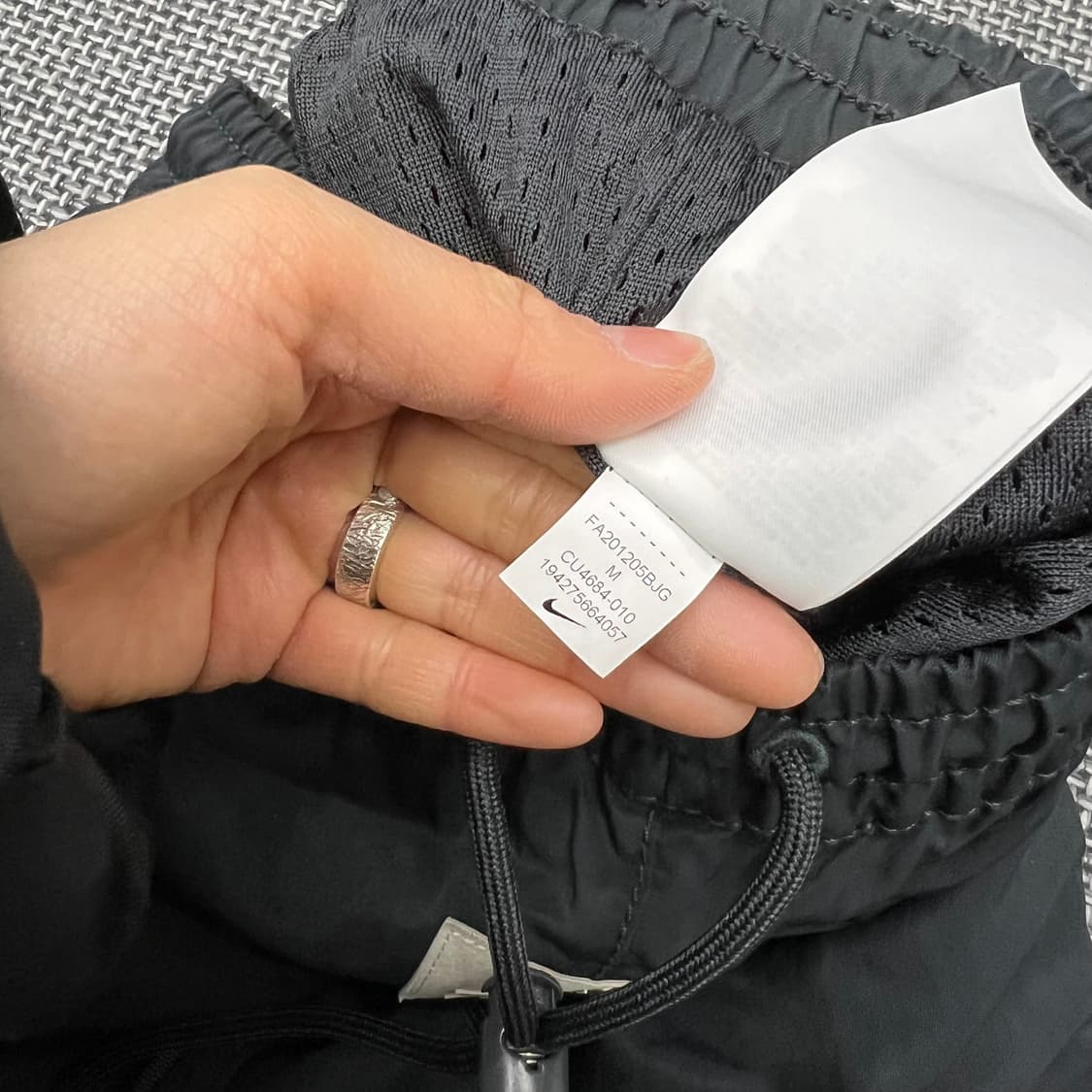 니이키 피어오브갓 오프느와르 웜업팬츠 상품이미지5