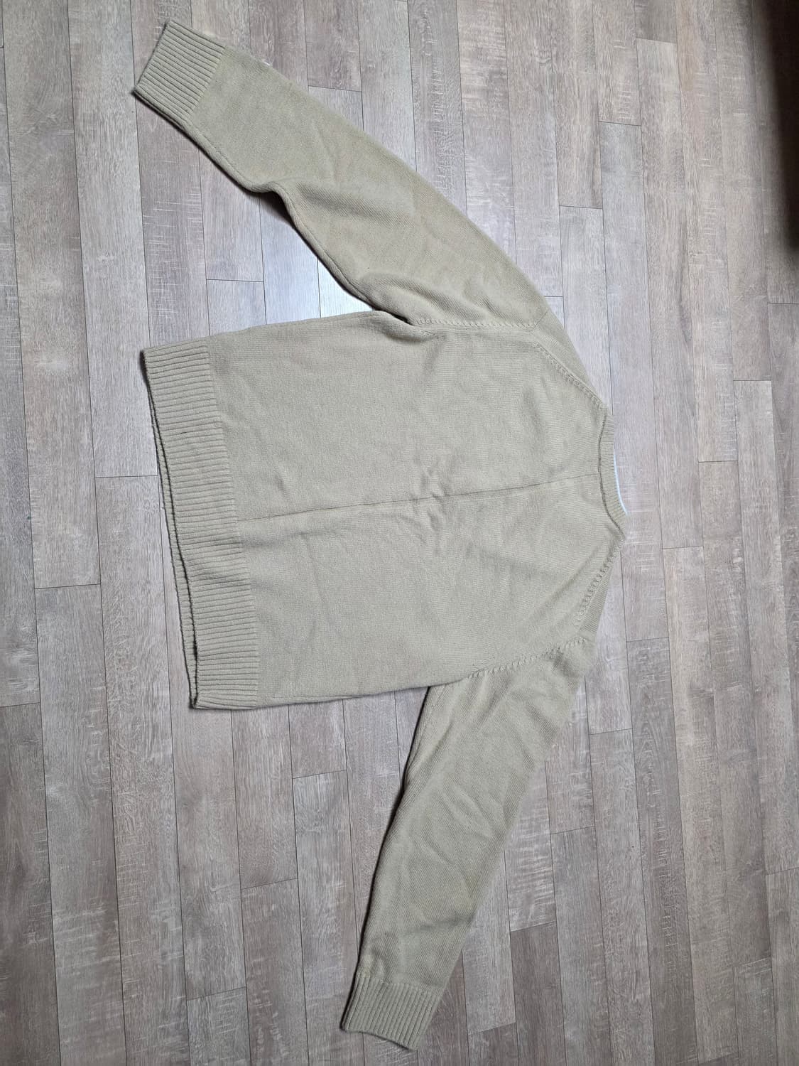 렉토 레이어드 니트 베이지 L 상품이미지6