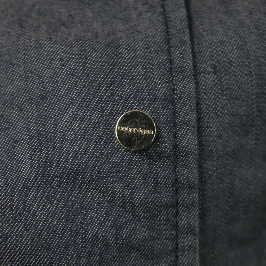 꾸레쥬 린넨혼방 데님 자켓 66195 상품이미지5