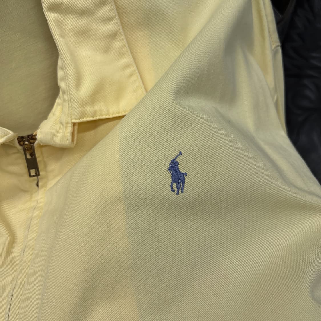 80s 폴로 랄프로렌 파스텔톤 코튼 스윙자켓 미국생산 올드YKK N686 상품이미지5