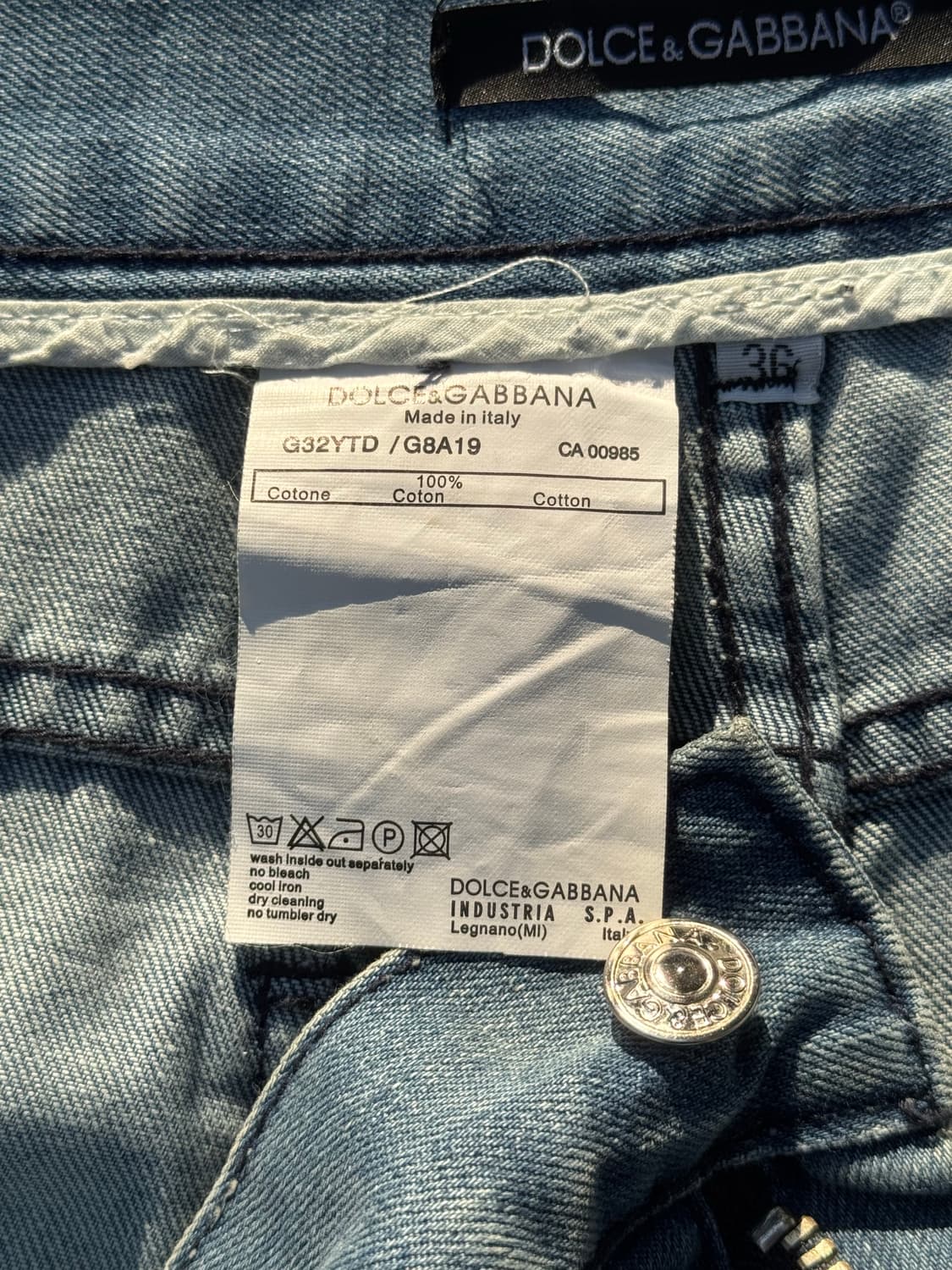 Dolce & Gabbana – Distressed Denim Pants 상품이미지9