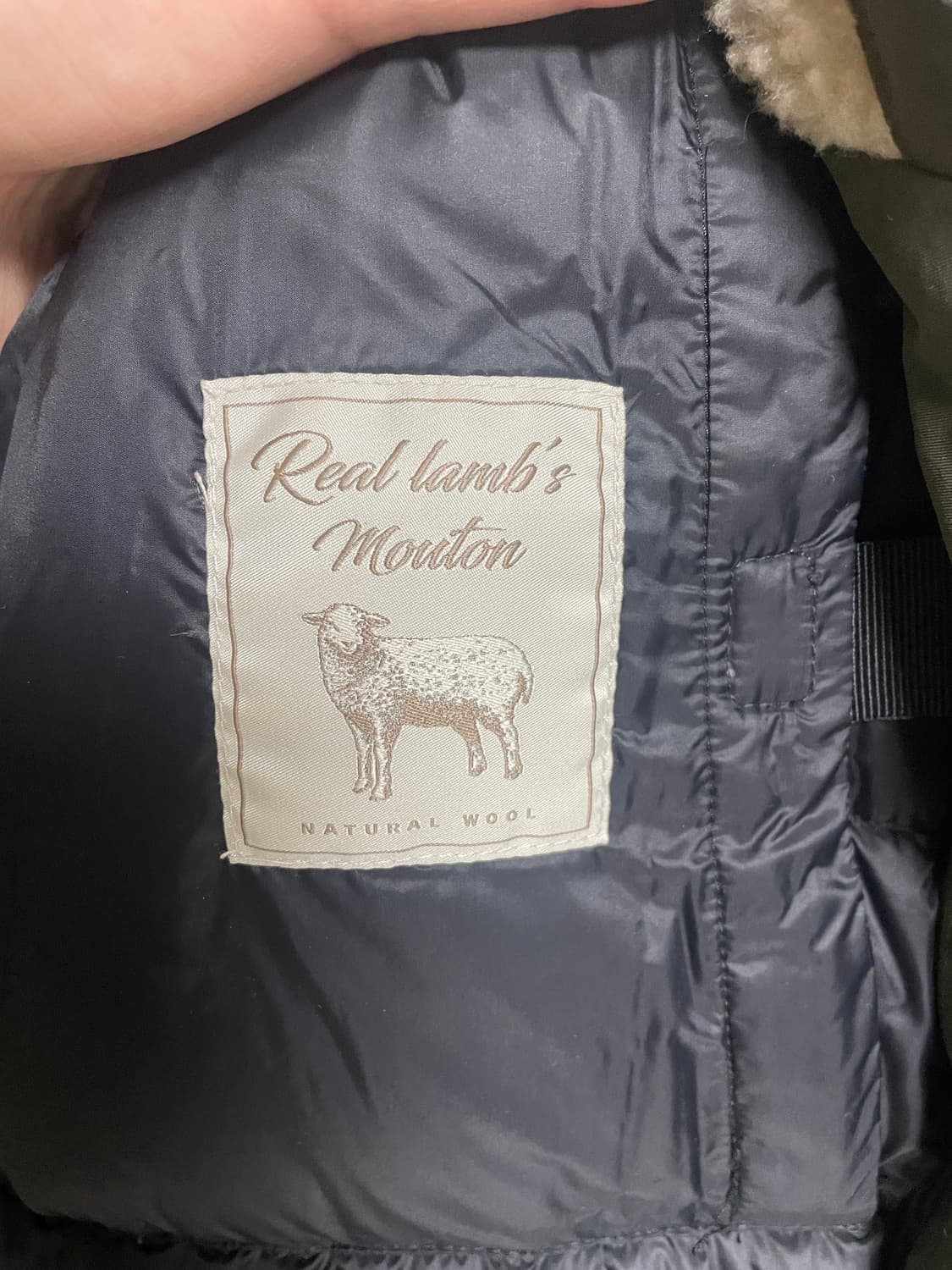 에디바우어 남성 구스다운 패딩 코트 L 상품이미지6