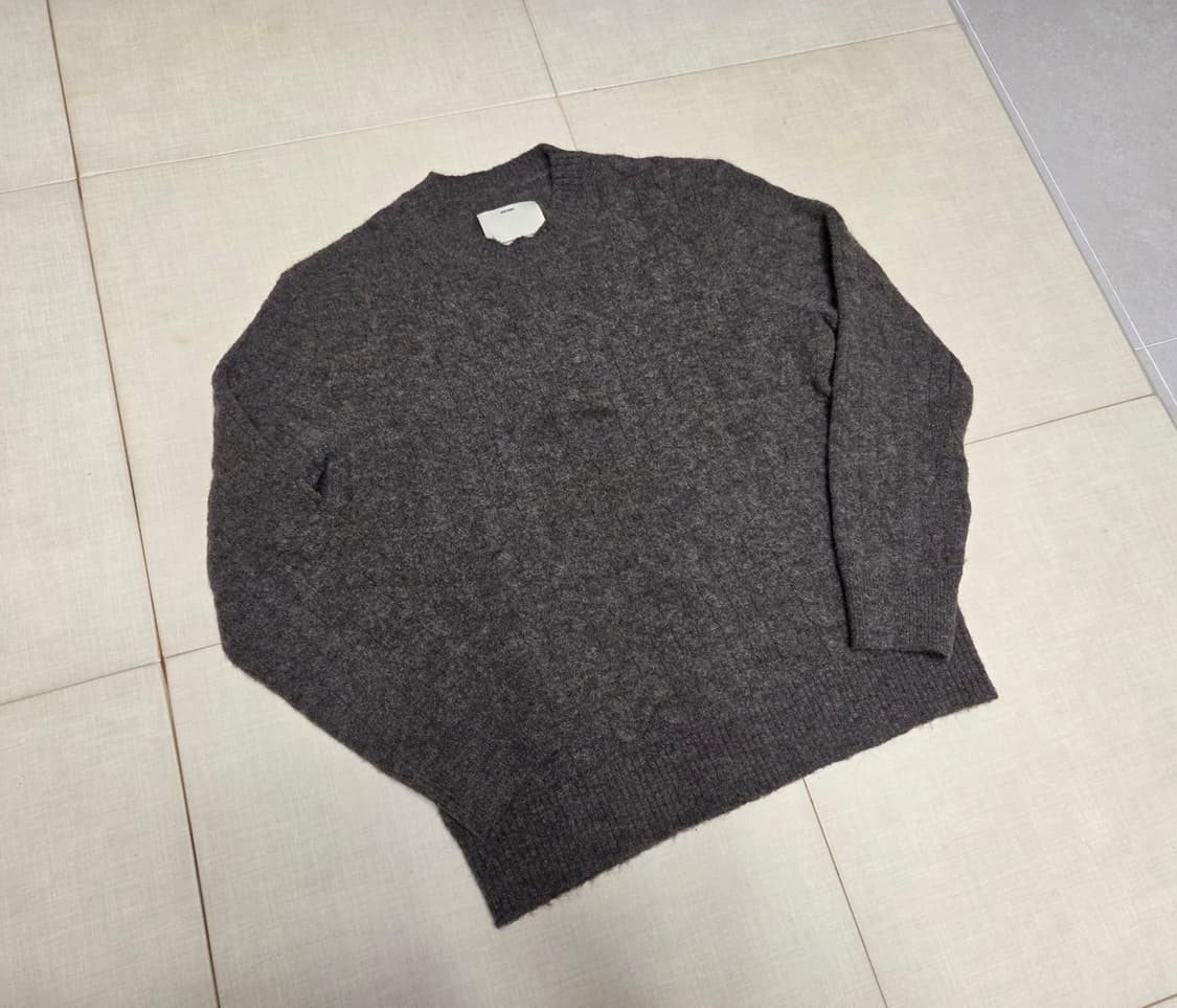 포터리 알파카 니트 토바코 2size 상품이미지1