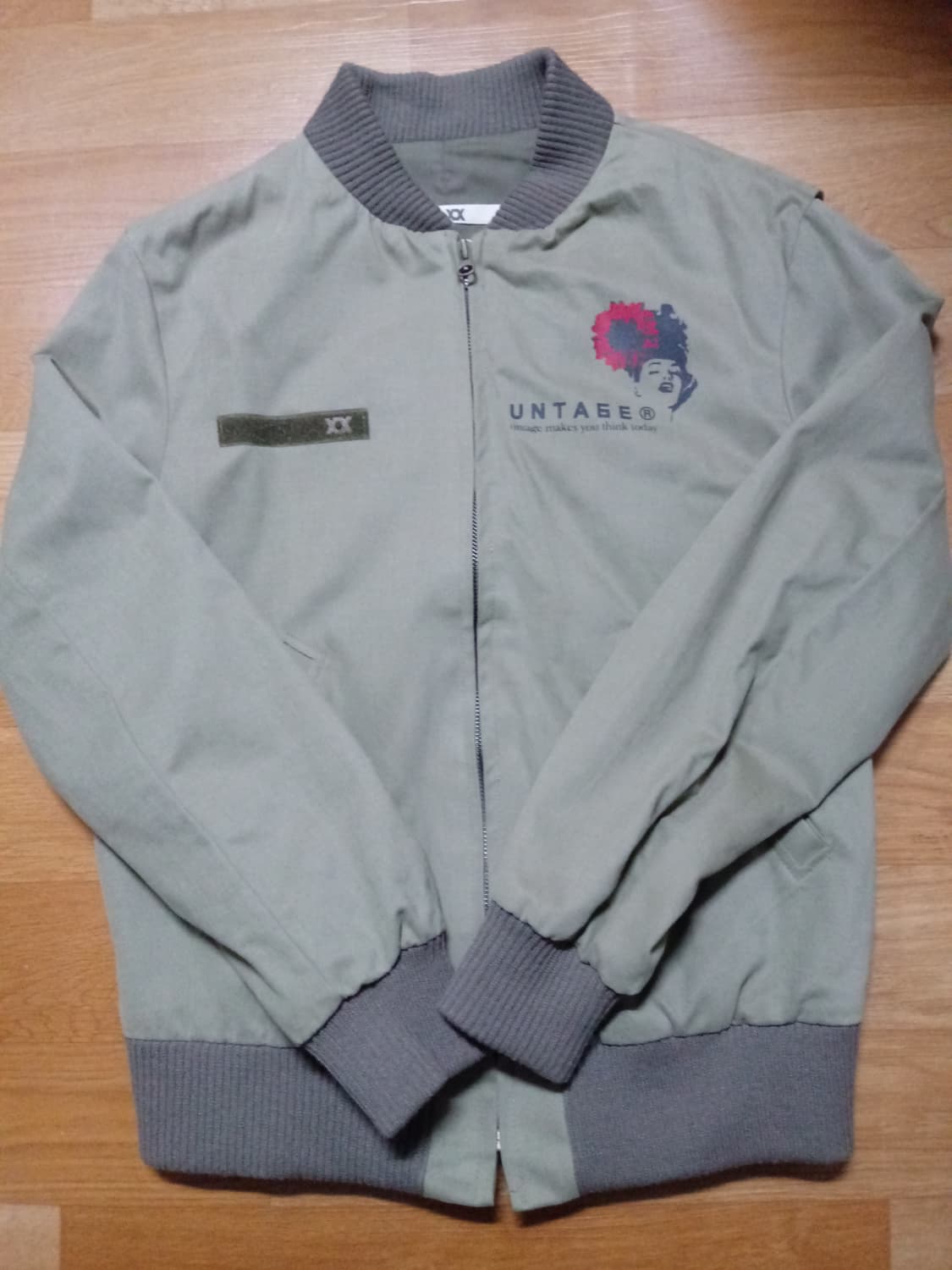 언티지(UNTAGE) 블루종 코튼 점퍼 95~100 상품이미지2