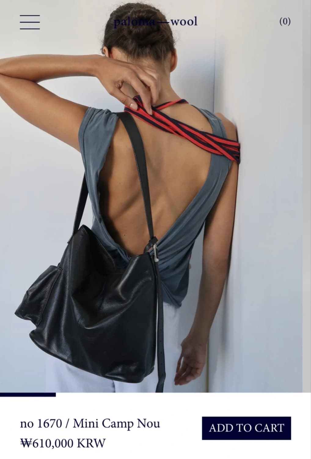 팔로마울 가방 mini camp nou 상품이미지2