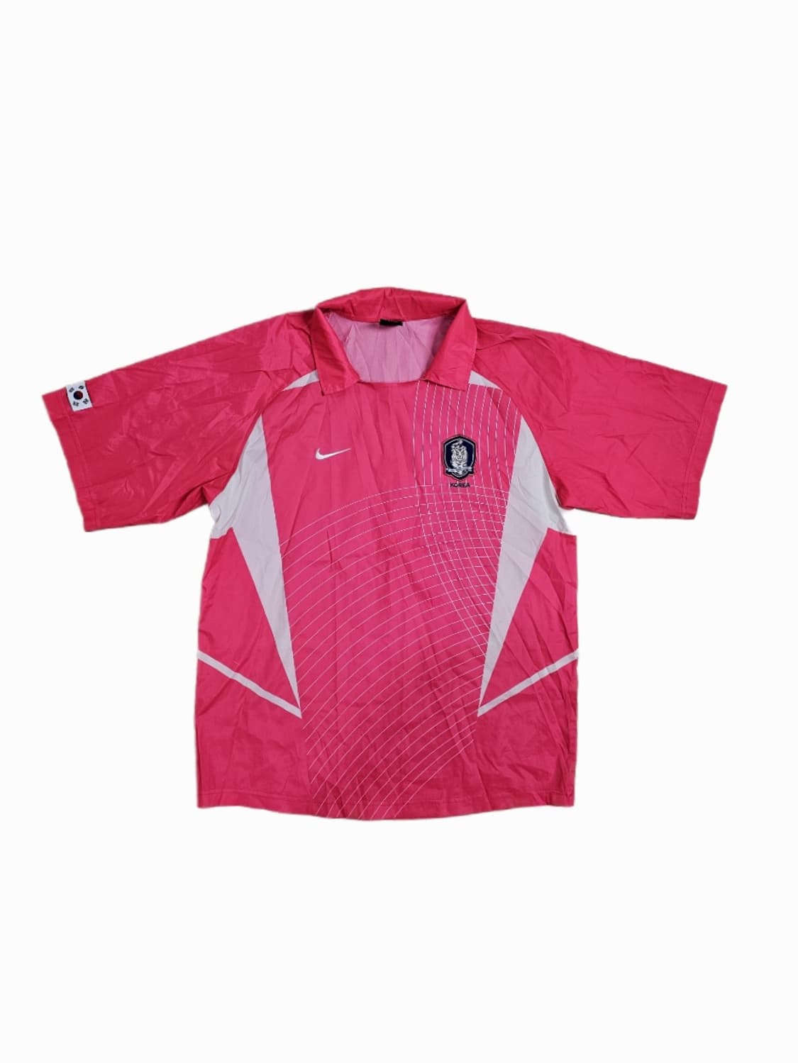[100] 나이키 2002 대한민국 국가대표팀 빈티지 저지 유니폼 핑크 상품이미지1