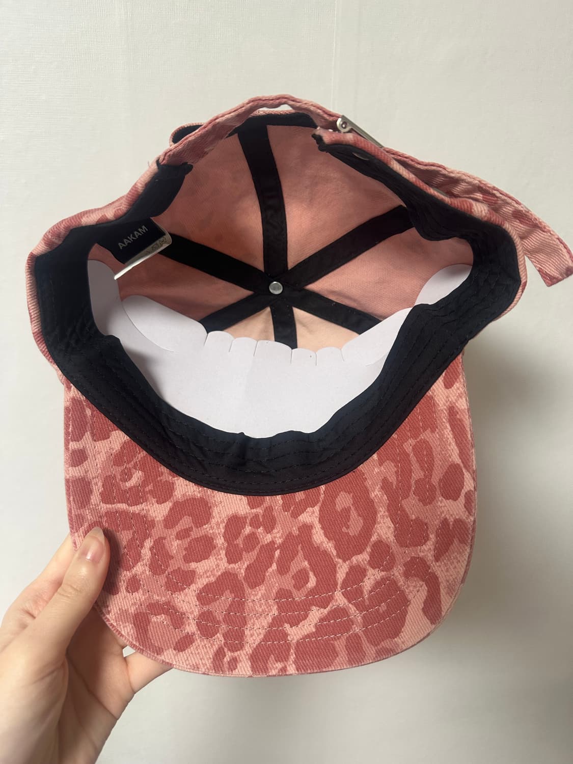 아캄 모자 핑크 상품이미지3