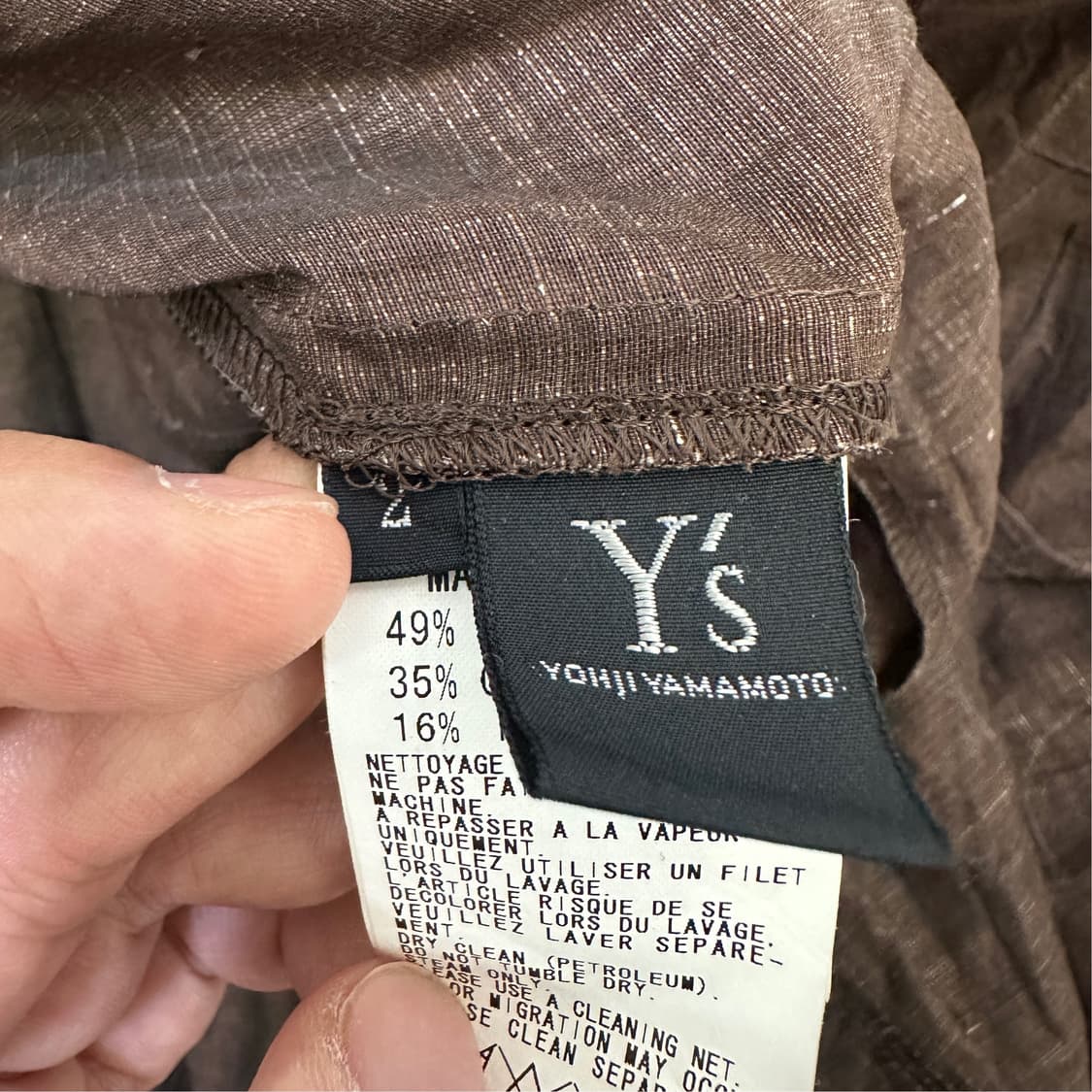 [여성2] 요지야마모토 롱 스커트 상품이미지3