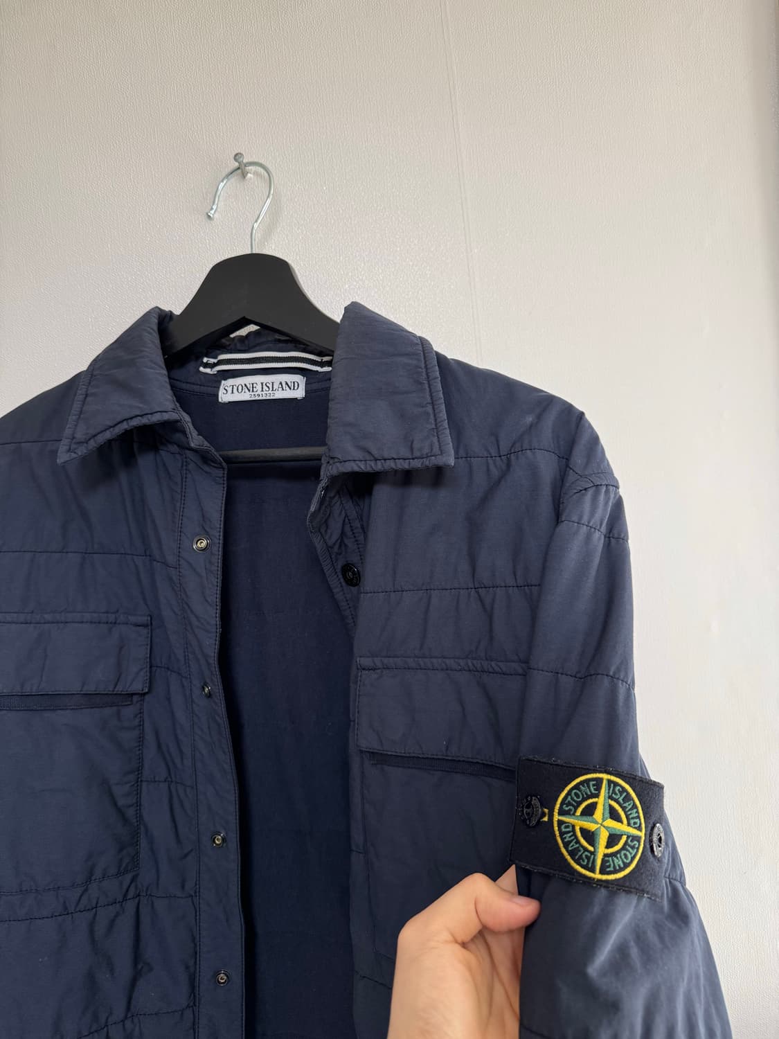 스톤아일랜드 패딩 셔츠 상품이미지4