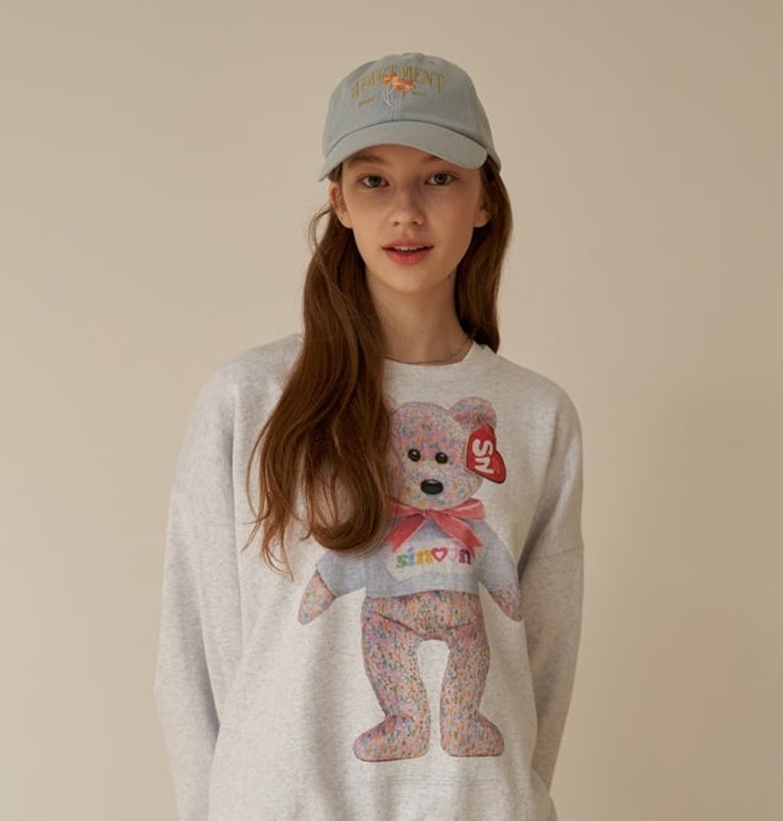 시눈 베어 패러디 맨투맨 상품이미지1