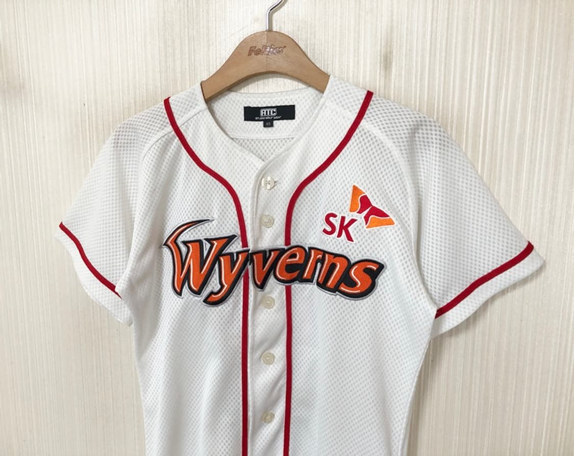 KBO ATC SK와이번스 (왕조) 홈유니폼/져지 85 #0 김강민 상품이미지6