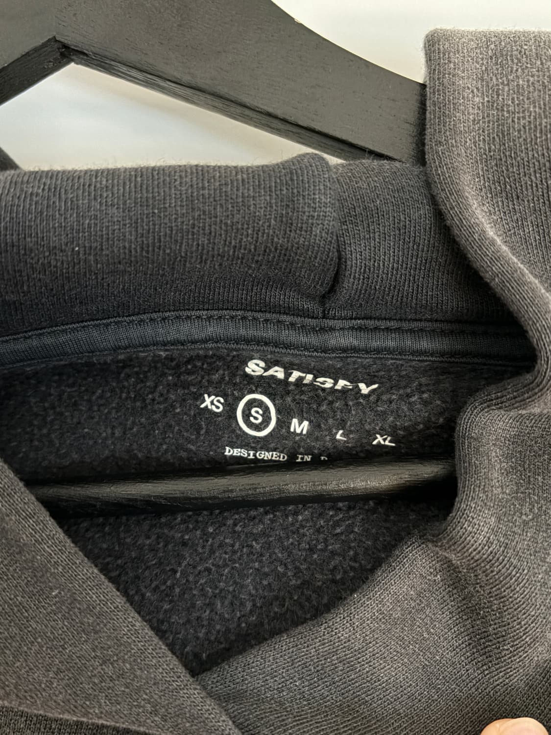 [1] 새티스파이 소프트쉘 후디 블랙 상품이미지5