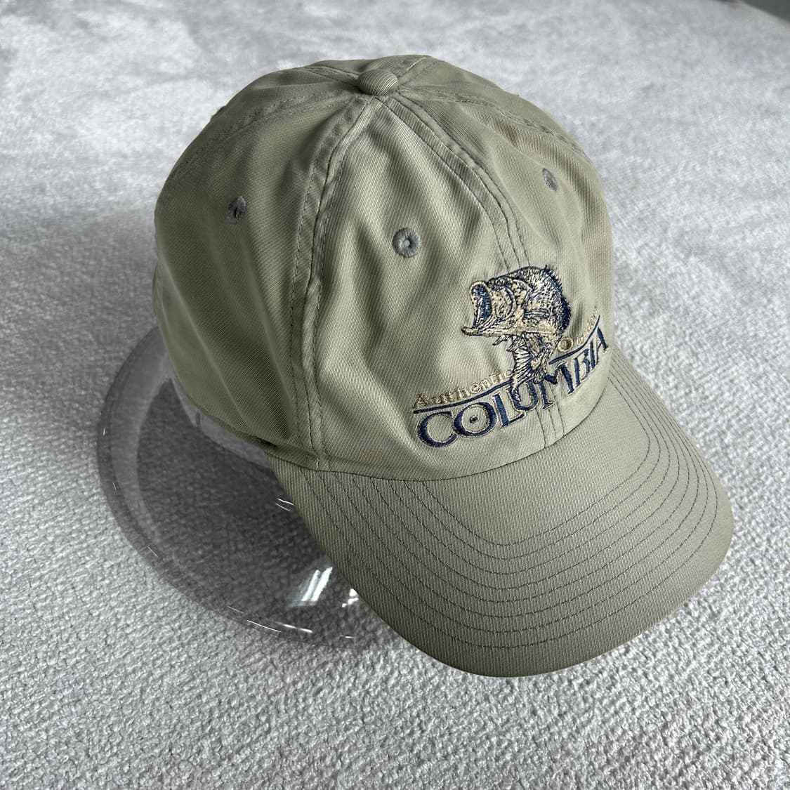 컬럼비아 볼캡 모자 카키색 상품이미지3