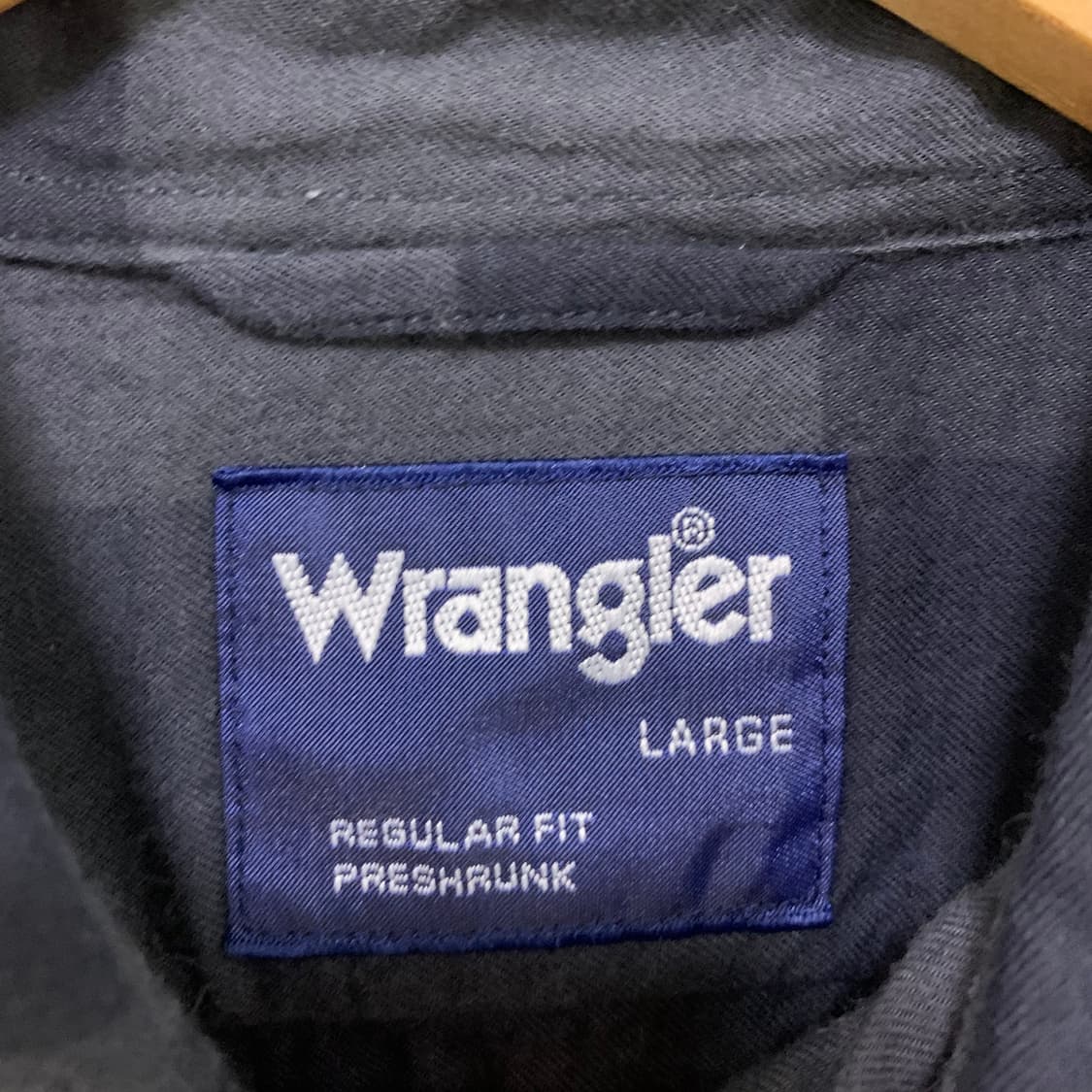 랭글러 빈티지 체크 남방 셔츠 남녀공용 L 상품이미지8