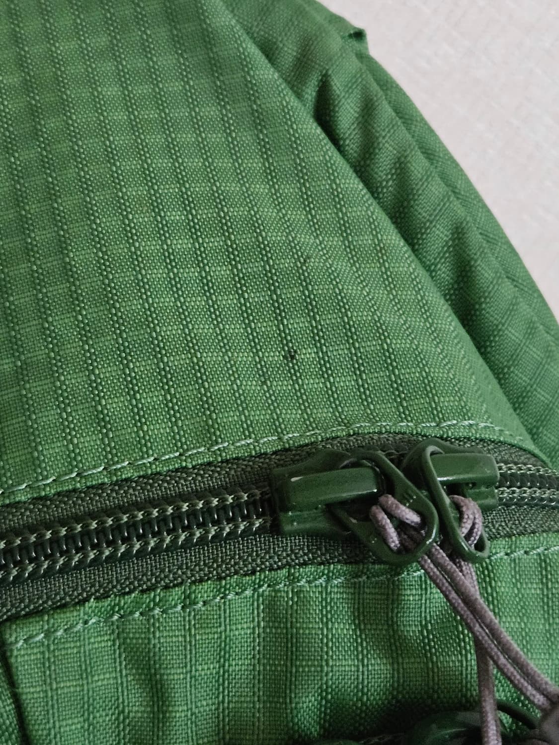 💚몽벨 필드팩 그린 백팩💚/계란키링 포함 상품이미지8