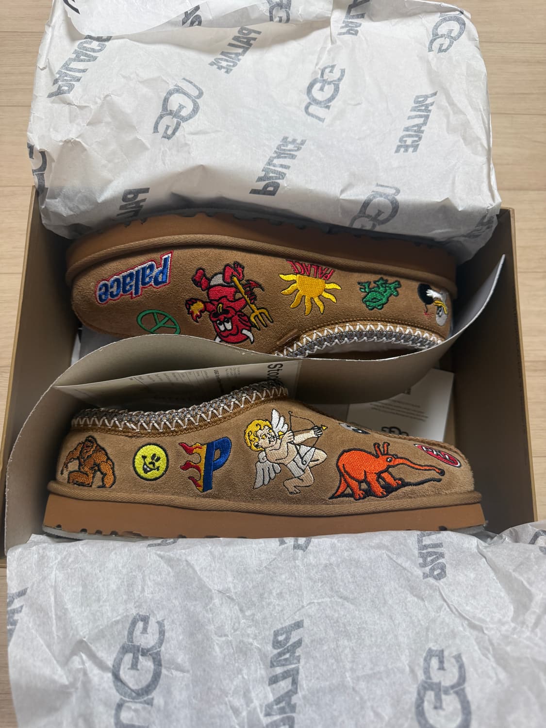 어그 x 팔라스 타스만 슬리퍼 체스트넛. us9  270 상품이미지2