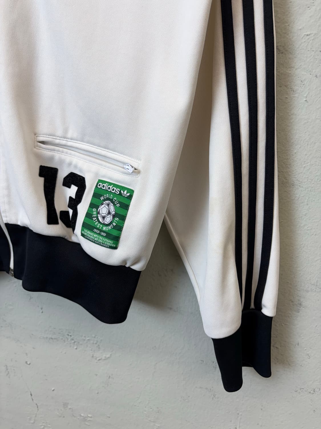 아디다스 90s 독일 게르트 뮐러 빈티지 트랙탑 져지 상품이미지5