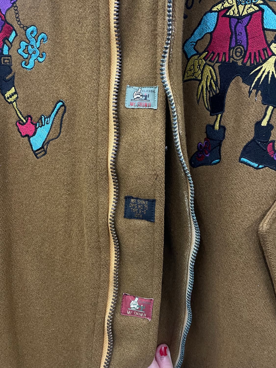 1990s Mr.SHINJI cow leather jaket 상품이미지8