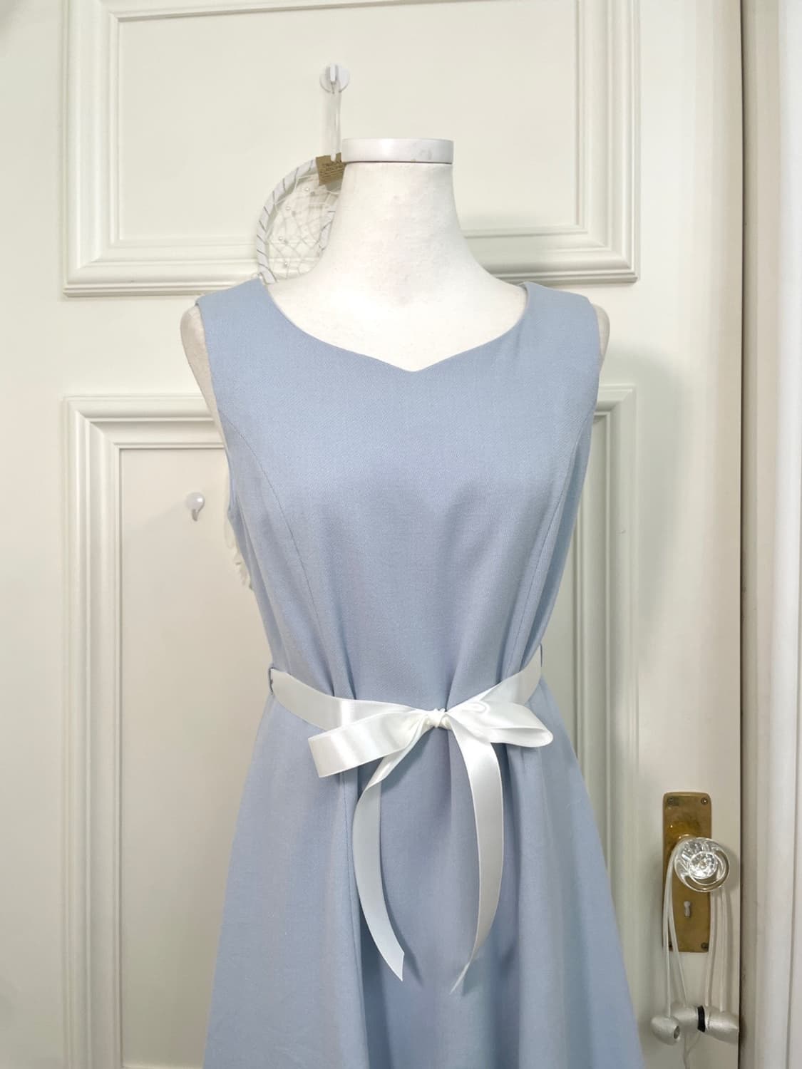 sky blue A-line basic princess opc 상품이미지5