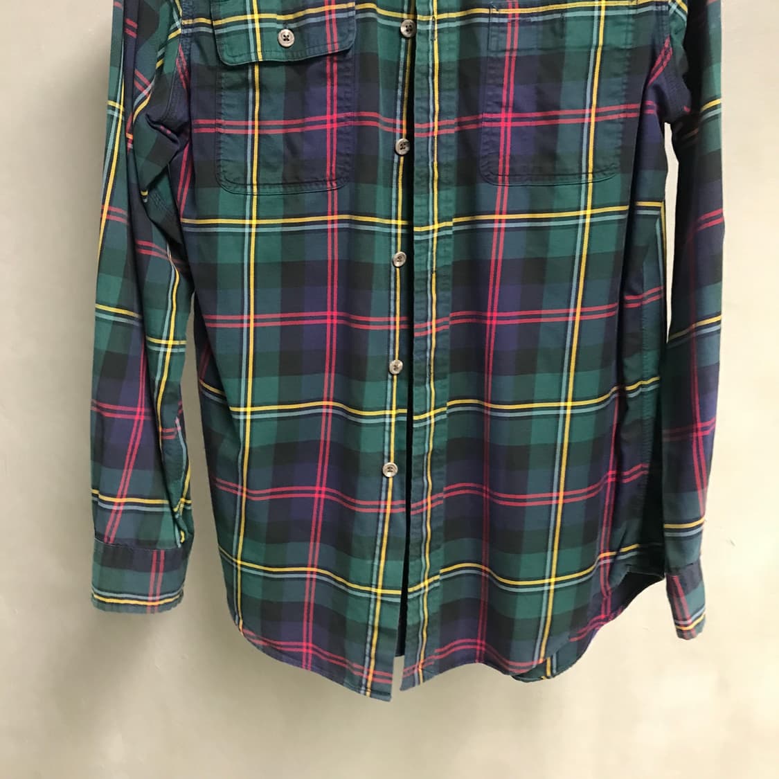 폴로 랄프로렌 체크 셔츠 S 상품이미지3