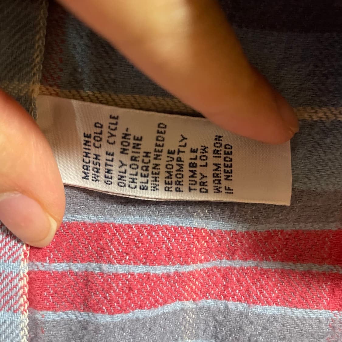 폴로 체크 셔츠 L 상품이미지4