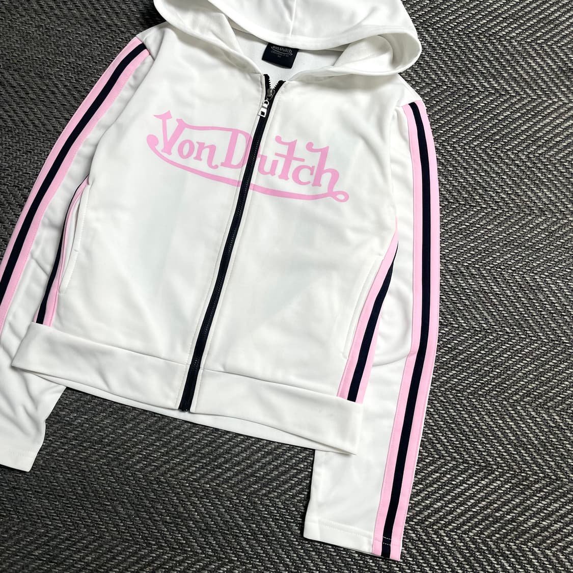 Von dutch 본더치 y2K 올드스쿨 트랙 후드집업o 5667 상품이미지2