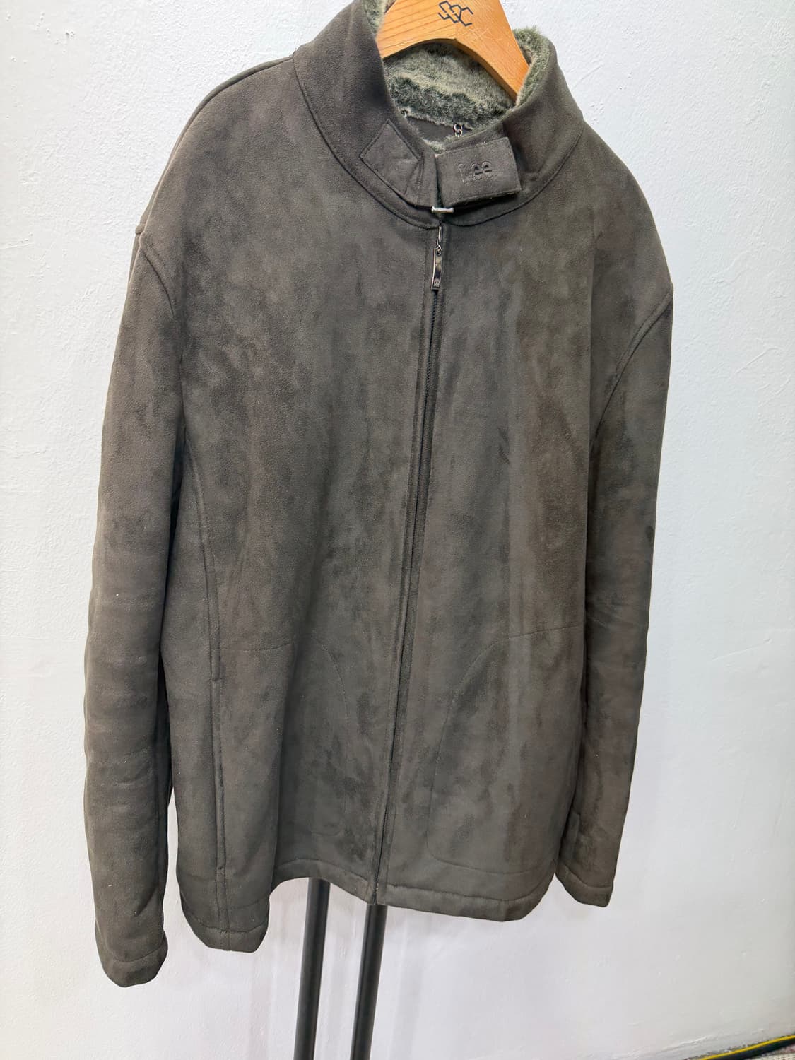 정품) LEE 리 스웨이드 무스탕 자켓 100 상품이미지2