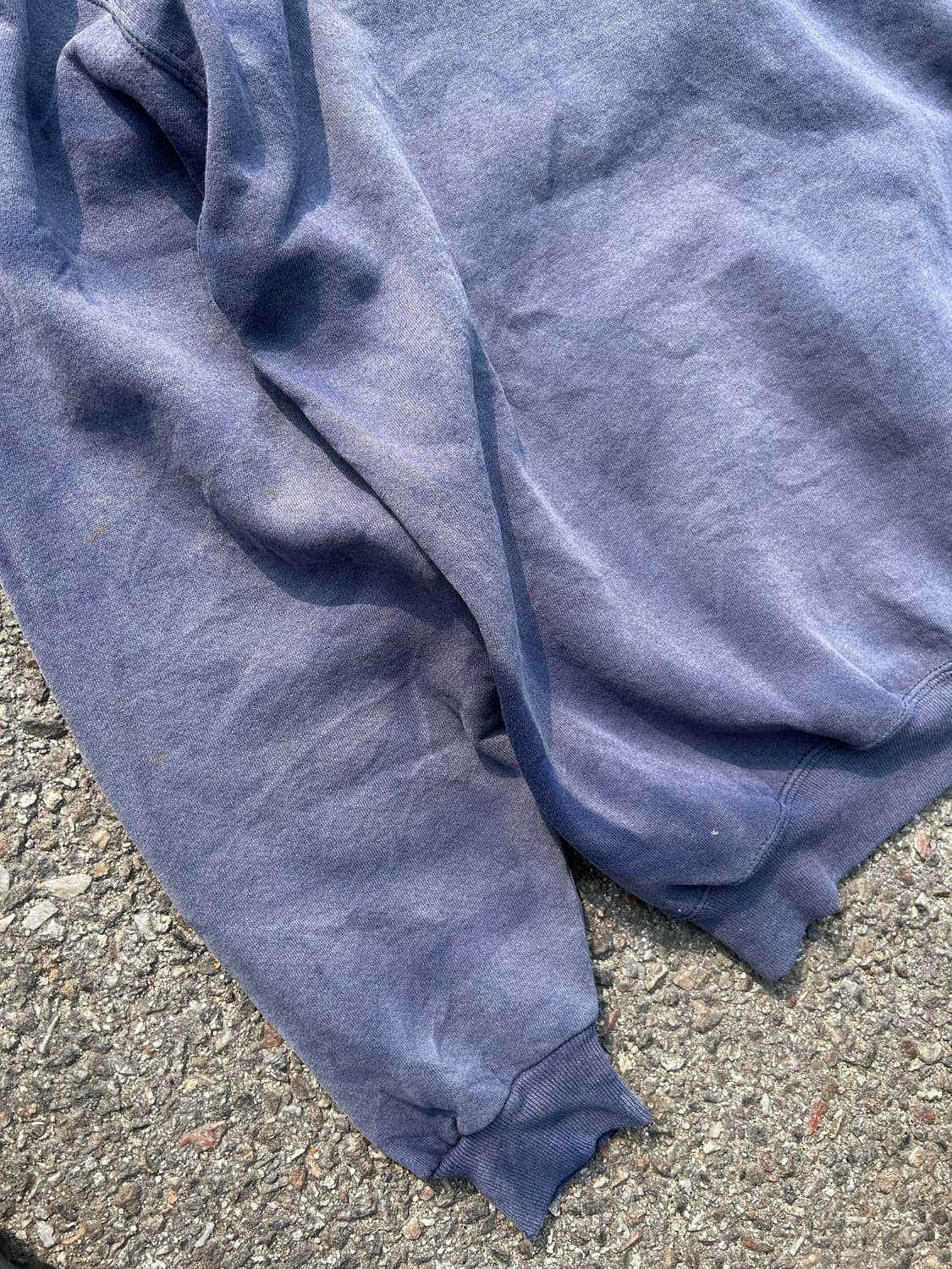 90‘s 러셀 썬페이드 후드집업 네이비 XL 상품이미지7