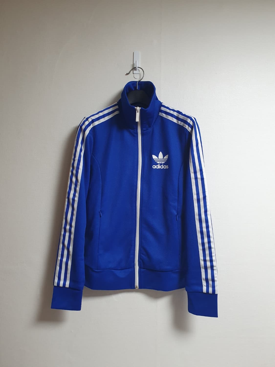 아디다스 유로파 트랙탑 버터플라이 패턴 져지 블루 90 상품이미지1