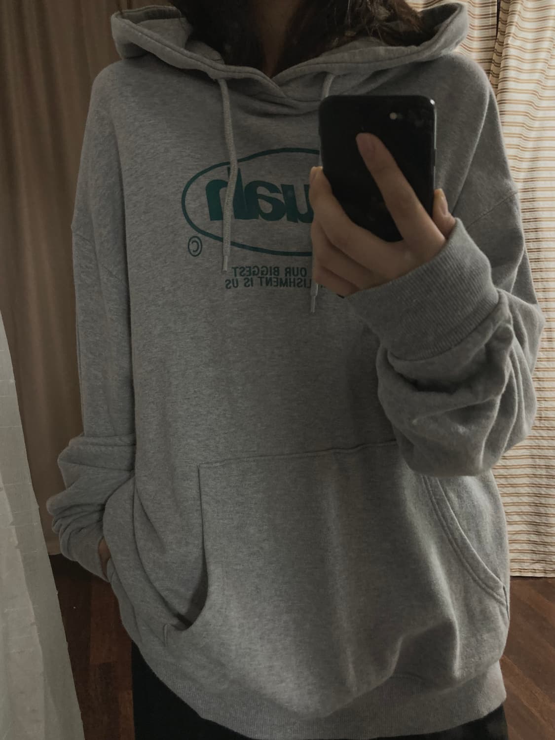 무아무아 루즈오버핏 후드티 상품이미지3