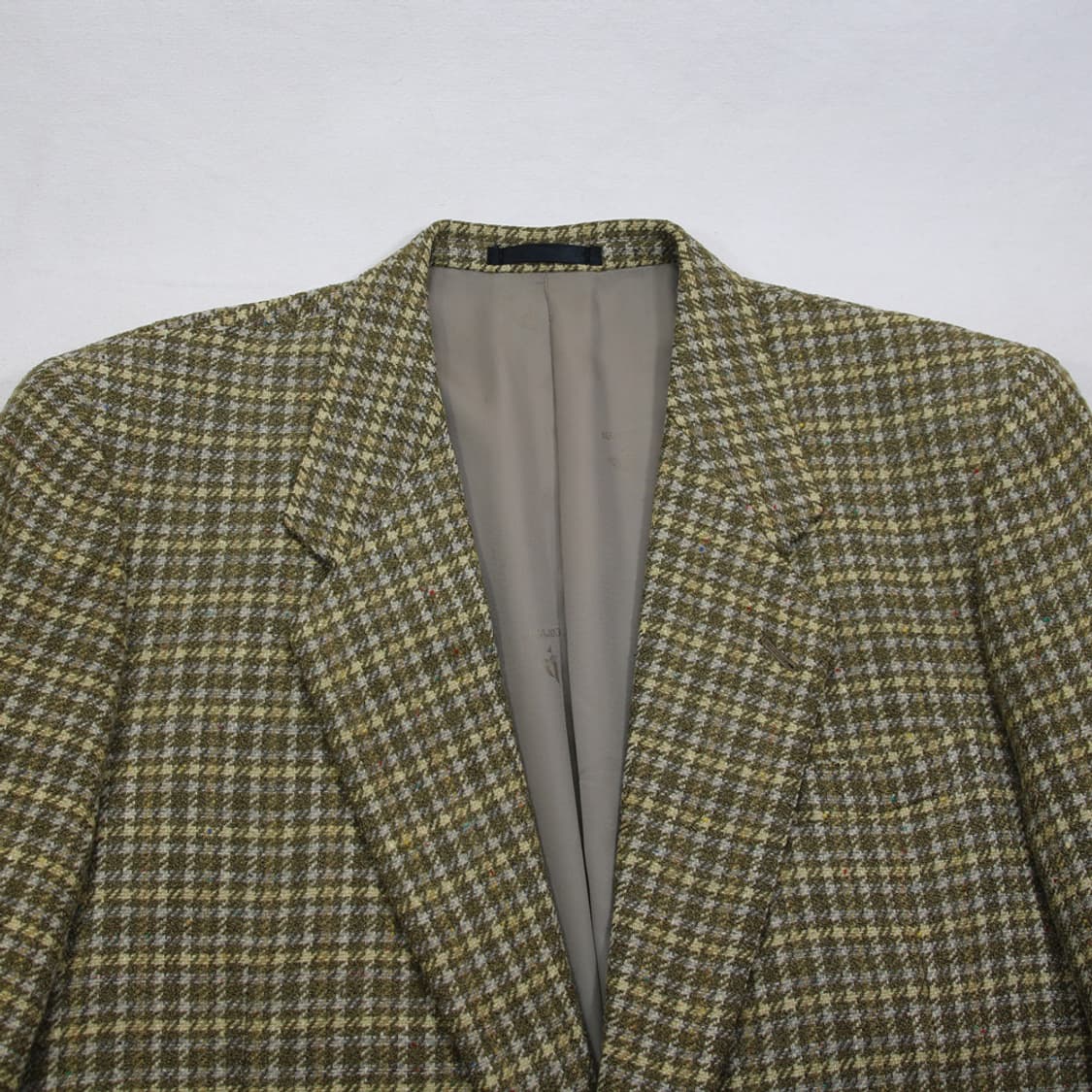 (착용컷) carven 모직 체크 블레이져 (남성용 105) 상품이미지4