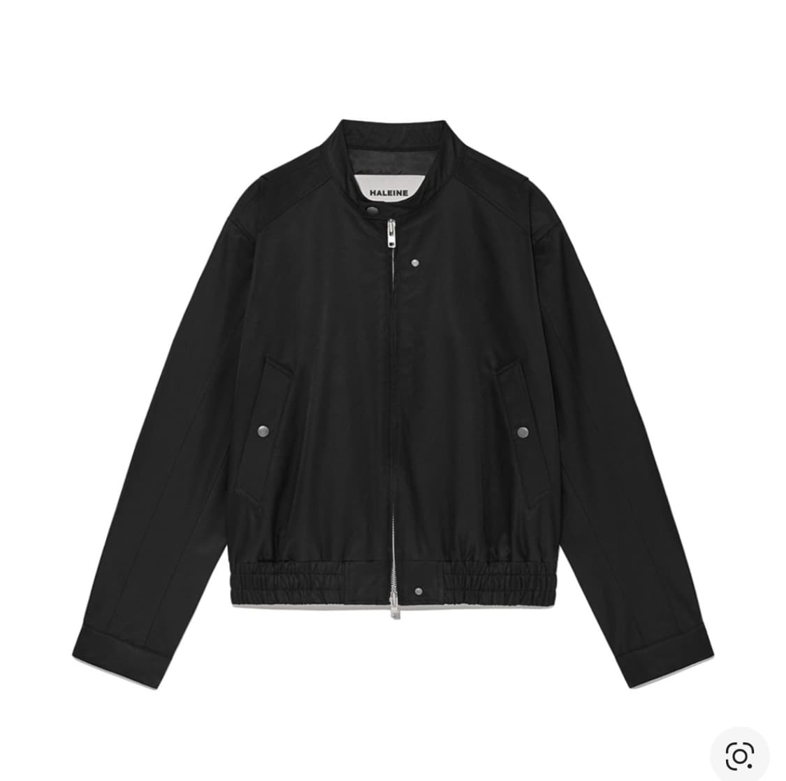 알렌느 3D 코튼 바이커 블루종 블랙  상품이미지2