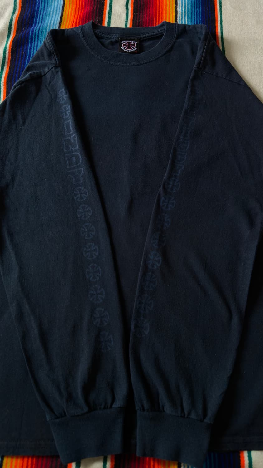 00's Independent iron cross Longsleeve  상품이미지6