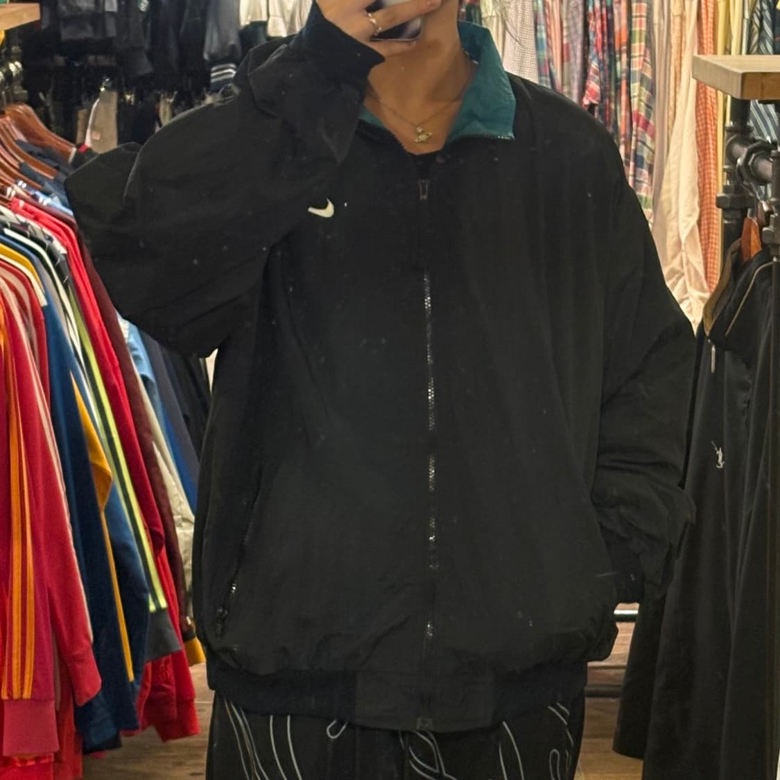 [HI] Nike바람막이 블랙 상품이미지3