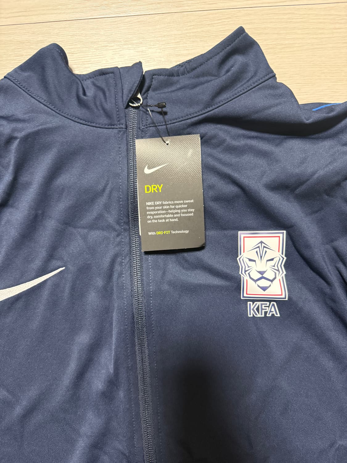 나이키 KFA 드라이핏 트레이닝 집업 네이비 상품이미지2