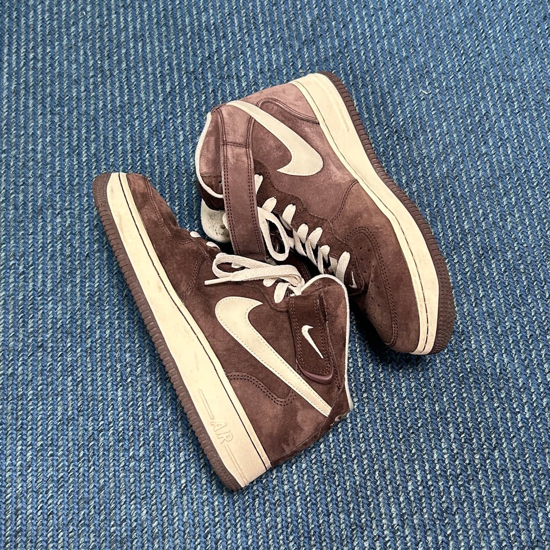 나이키 에어포스 초콜릿 미드 255 상품이미지4