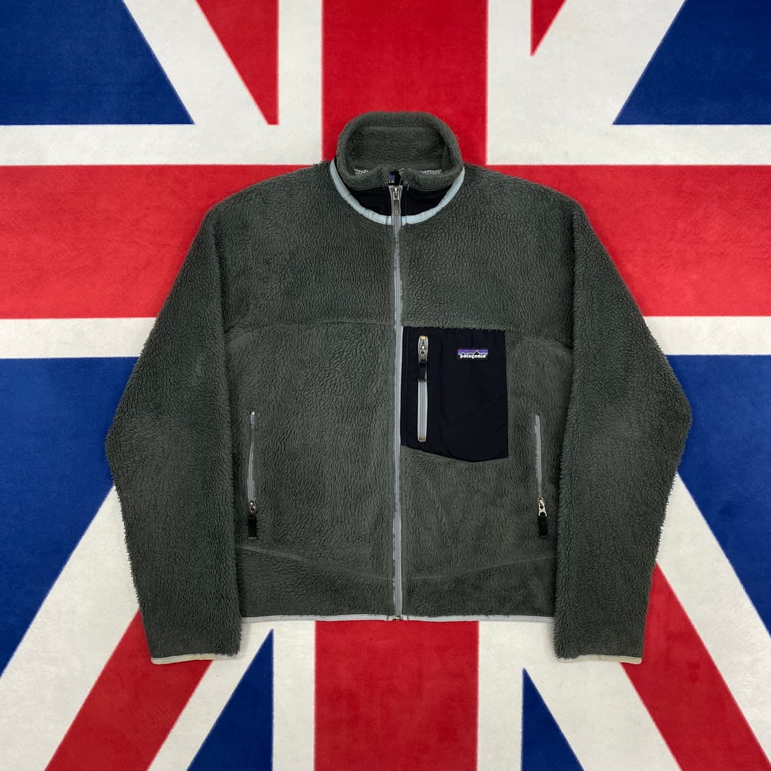 파타고니아 레트로 딥파일 플리스 실측 M  상품이미지1