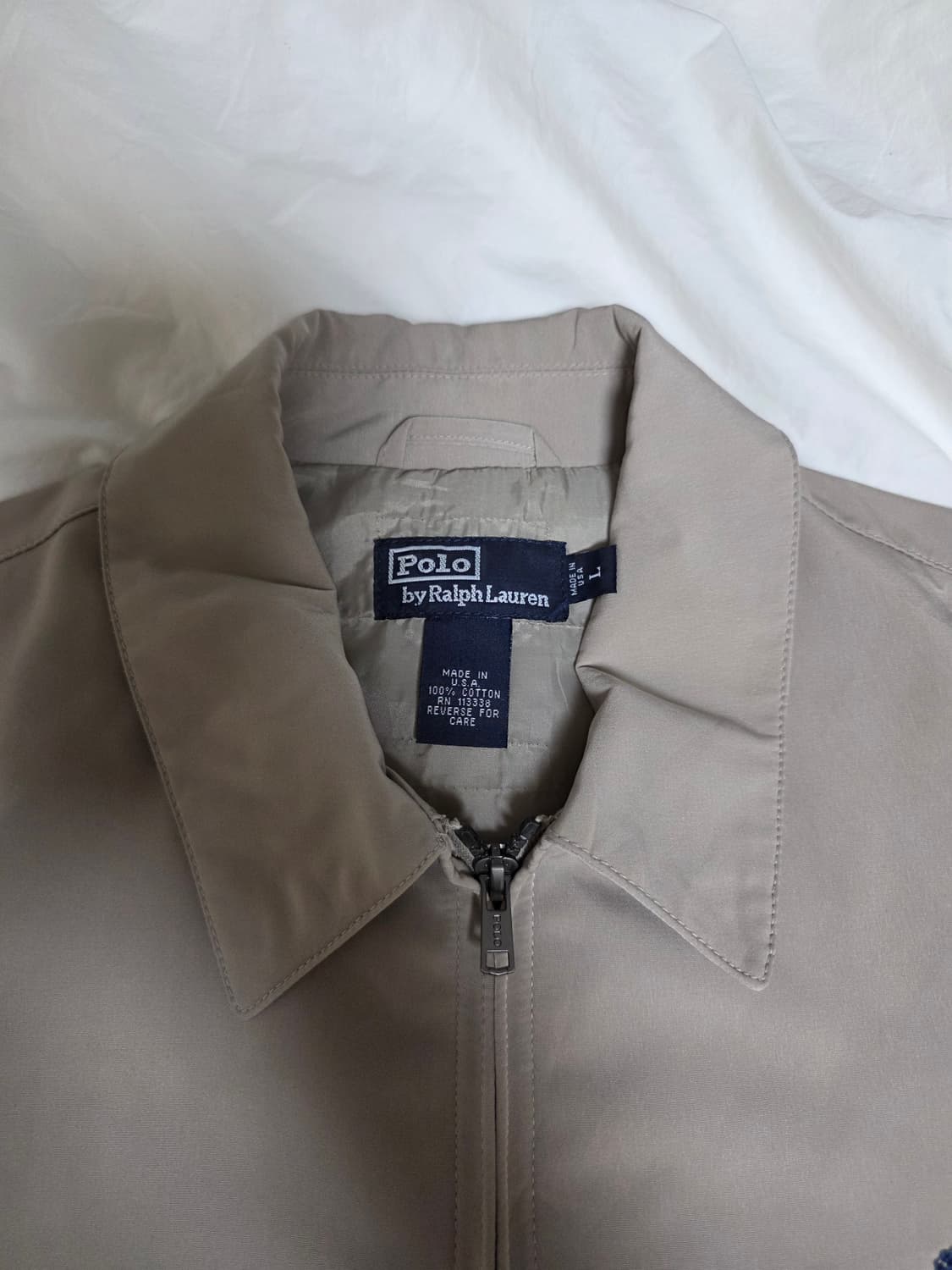 폴로 랄프로렌 블루종 집업 자켓 상품이미지3