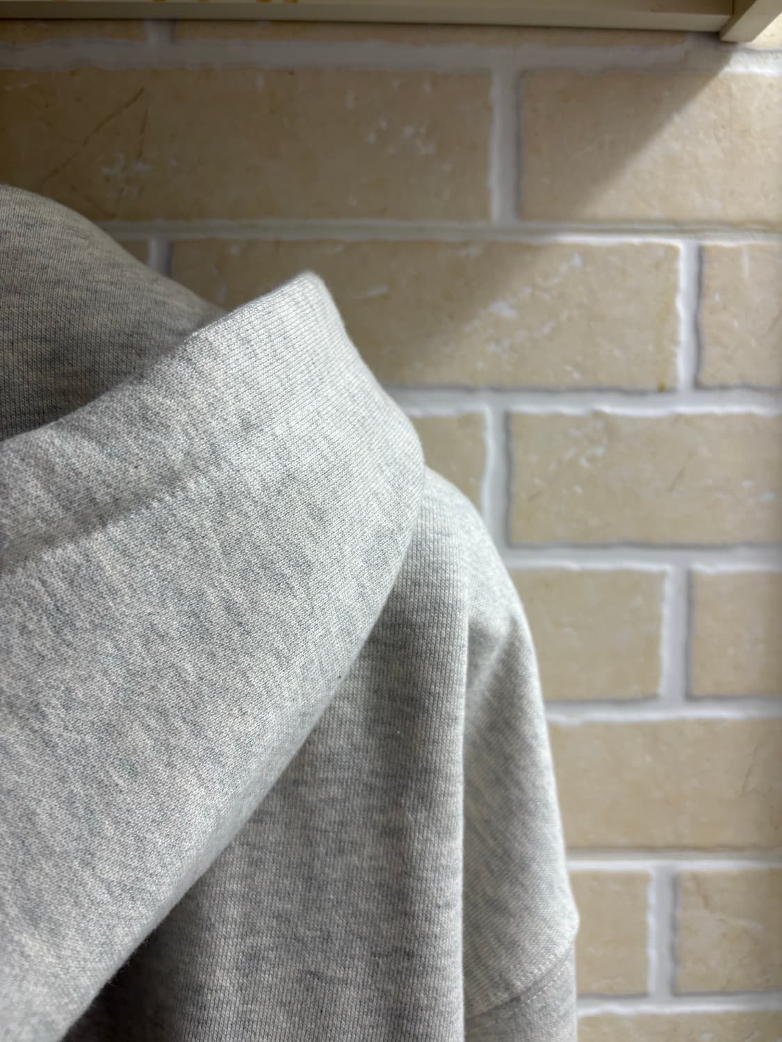 세터 테오 코튼 올 데이 후드 집업 멜란지 아이보리 XL 상품이미지7