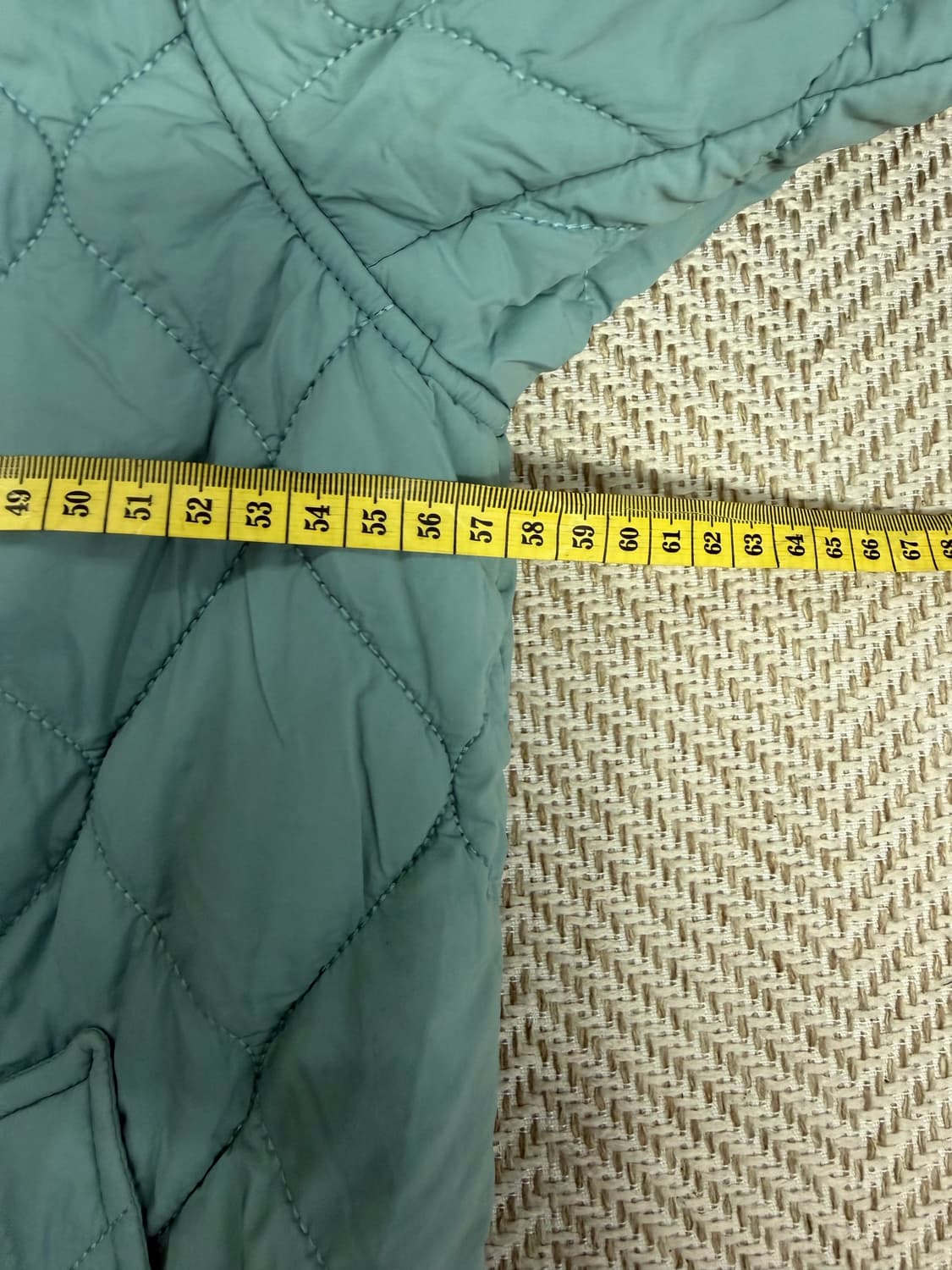 정품) 레트바이티 한섬 루즈핏 퀼팅 자켓 82 상품이미지9