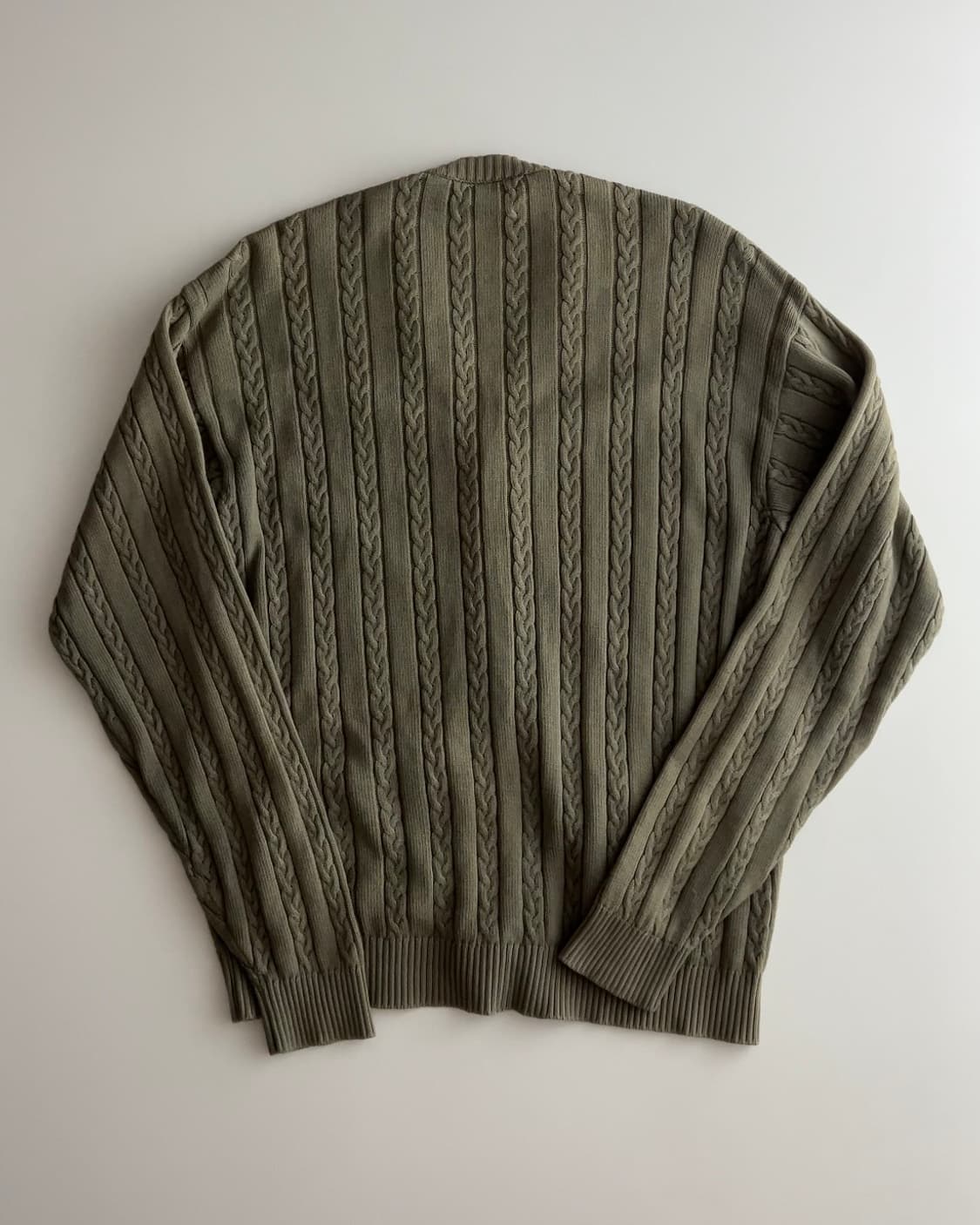 라코스테 꽈배기 니트 가디건 4 상품이미지2