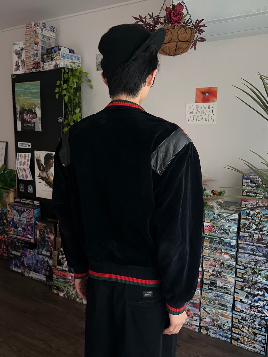 "황제" 파워 숄더 벨루아 자켓 상품이미지5