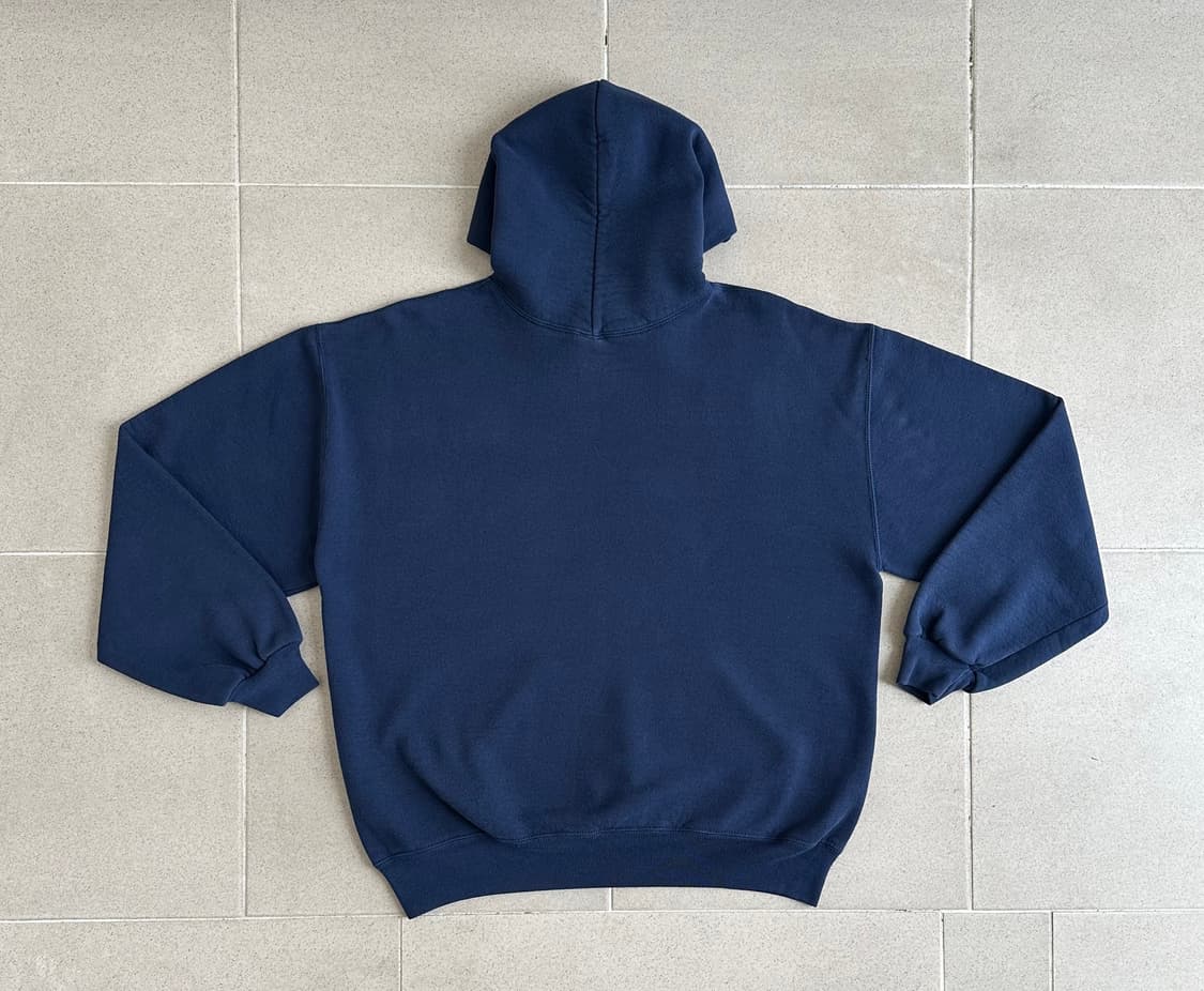 90s 빈티지 러셀 후드 네이비 XL USA 상품이미지2
