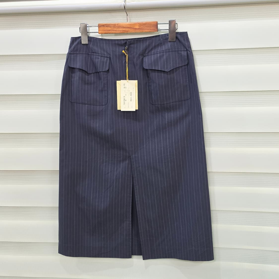 준코시마다 스트라이프 스커트- 우먼9 상품이미지1