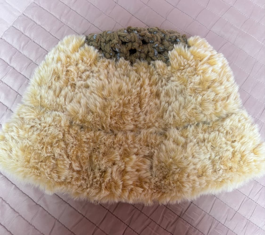 미수아바흐브 비니 PIECES FURRY HAT BEIGE 상품이미지6